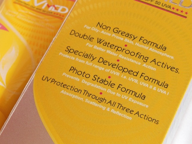 UVMed Tinted Sunscreen Claims