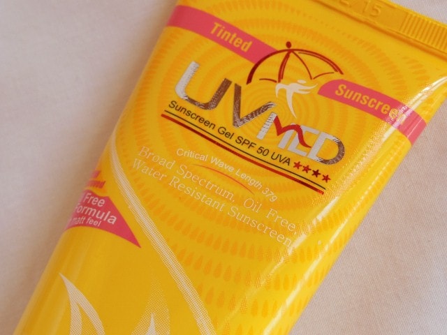 UVMed tinted Sunscreen Gel