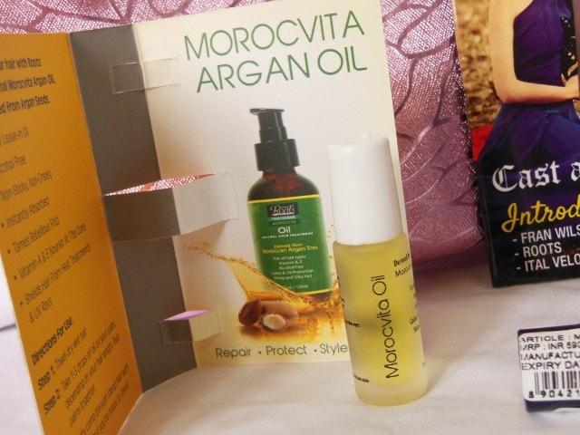 August fab Bag 2015 - Morocvita Argan Oil