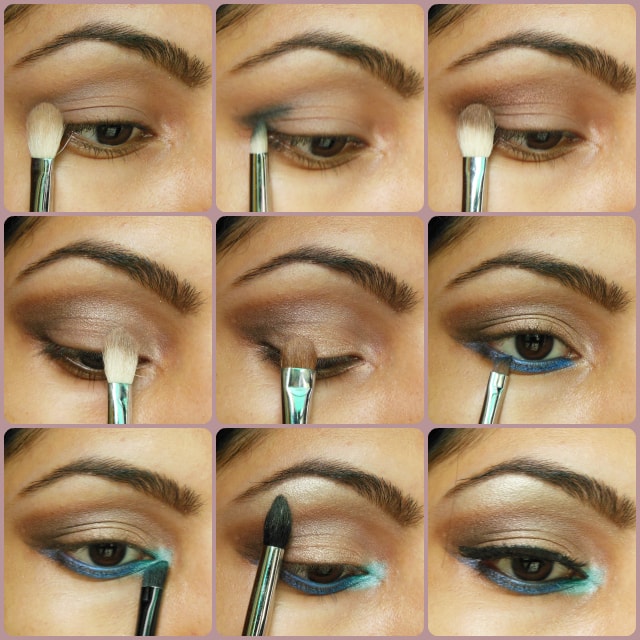 Eye Makeup Tutorial - Pop Of Blue Eyes