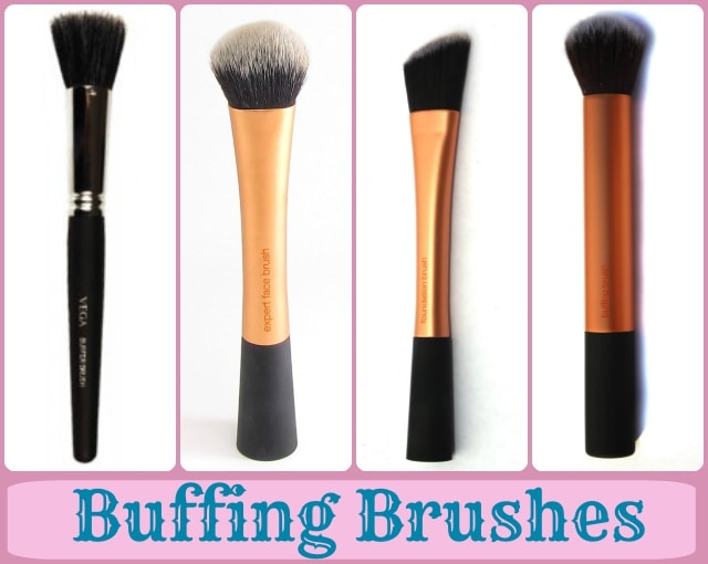 Foundation Brushes Guide - Buffing Brushes