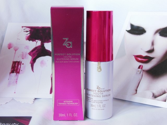 Za perfect Solution Youth Whitening Serum Review