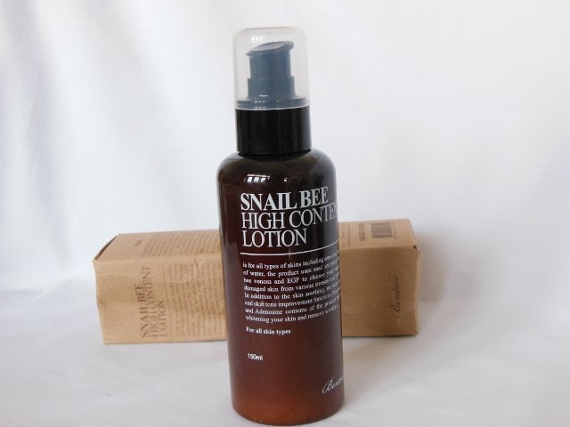 Benton Snail Bee High Content Lotion Bottle