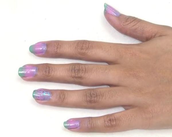 DIY Ombre Nail Art