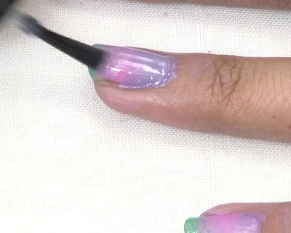 Do It Yourself- Ombre Nail Art Step 6