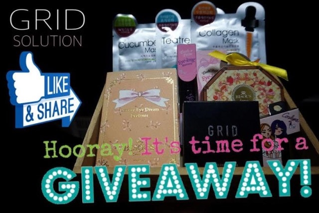 Korean Makeup and Skincare GRID Solution UK Giveaway