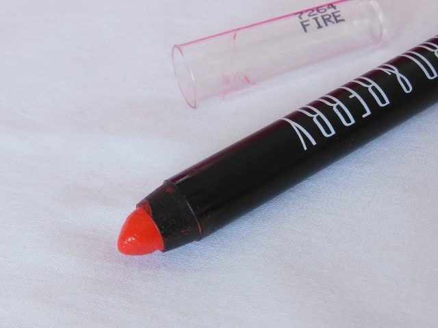 Lord & Berry 20100 Crayon Lipstick in Fire Review