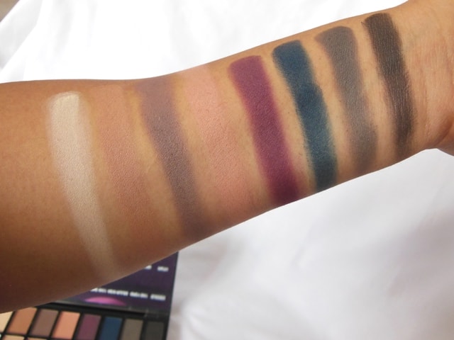 Makeup Revolution London Iconic Pro 2 Palette Row 1 Swatch