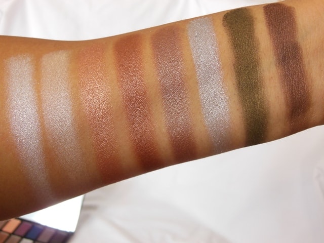 Makeup Revolution London Iconic Pro 2 Palette Row 2 Swatch2