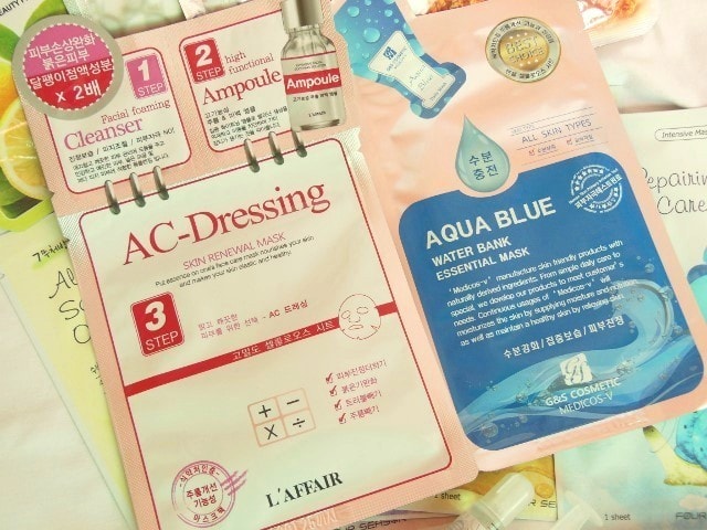 Skin18.com AC Dressing face Mask Sheets