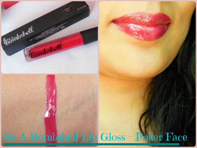 Be A Bombshell Poker Face Lip Gloss LOTD