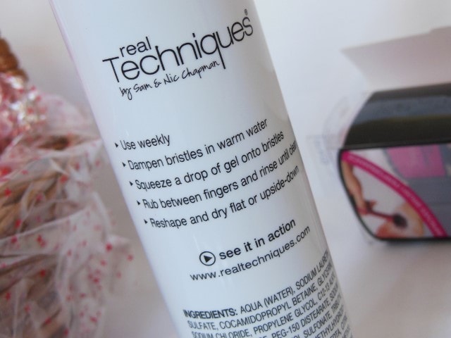 Real Techniques Deep Cleansing Gel Usage