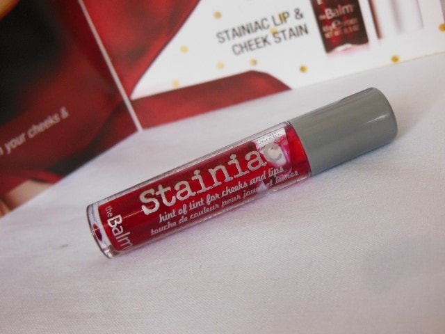 The Balm Stainiac Lip and Cheek Stain Packaging