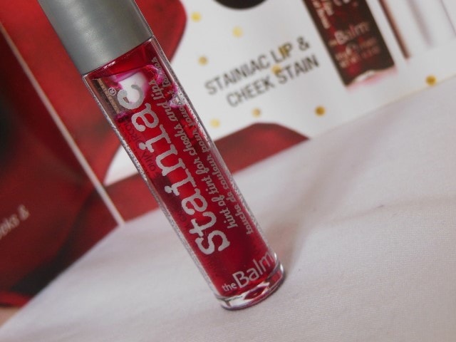 The Balm Stainiac Lip and Cheek Stain Review