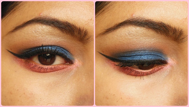 Blue and Pink Eyes EOTD