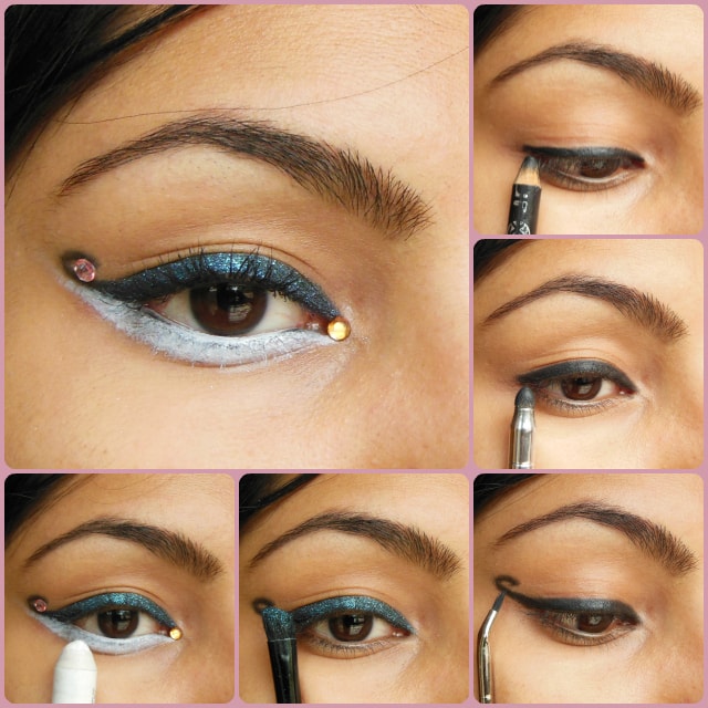 Eye Makeup Tutorial Curved Cat Liner