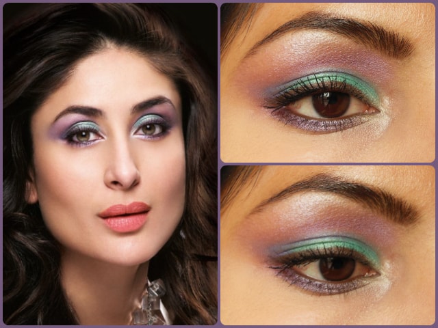 Lakme Illusion collection Kareena Kapoor Green and Pink Eyes