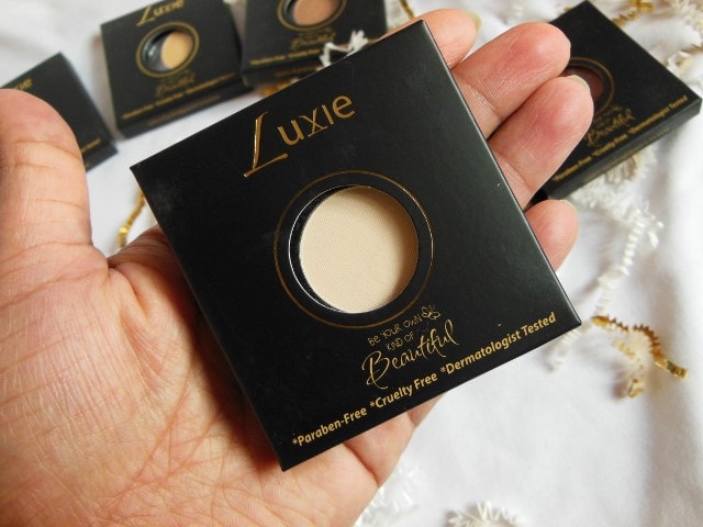 Luxie beauty Haul - Eye Shadow Packaging