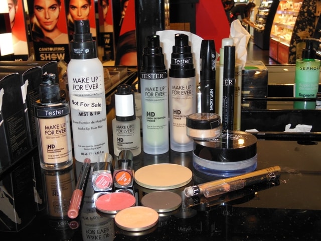 Makeup Forever Makeup Products Used