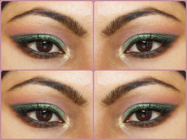 Metallic Green Eye Makeup Tutorial Look