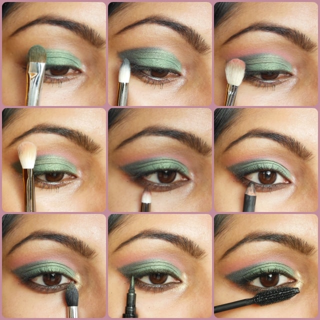 Metallic Green Eye Makeup Tutorial