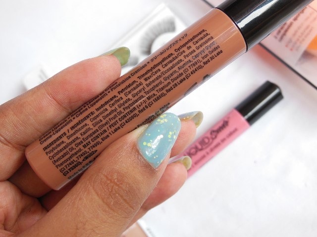 NYX Liquid Suede Cream Lipstick Sandstorm Ingredients