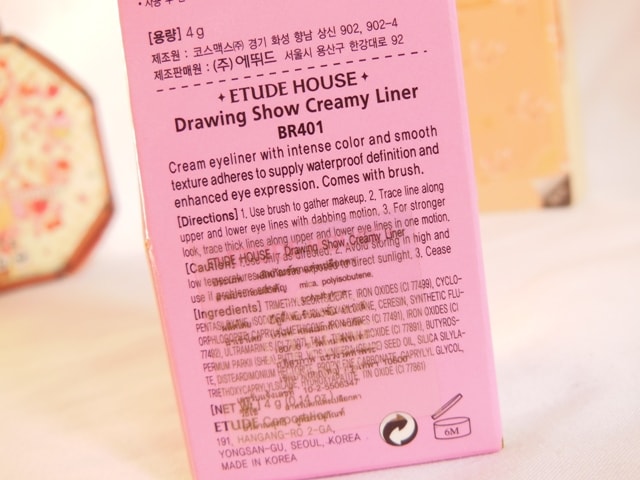Etude House Drawing Show Creamy Liner Claims