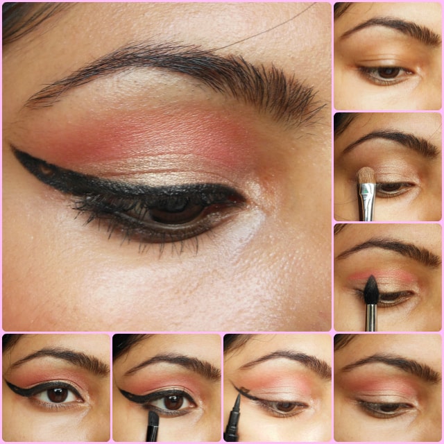 Eye Makeup Tutorial - Heart Eye Liner