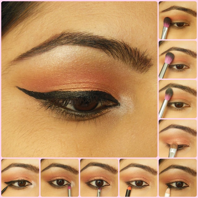 Eye Makeup Tutorial -Rose Gold Eyes