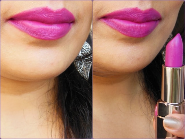 L'Oreal Color Riche Lipstick Glamor Fuchsia LOTD