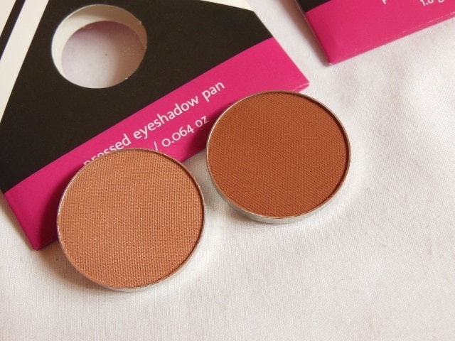 Makeup Geek Cocoa Bear and Frappe Eye Shadow