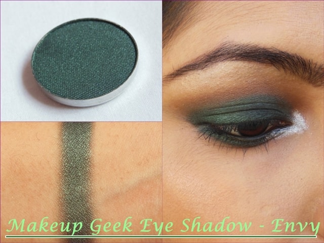 Makeup Geek Envy Eye shadow Look