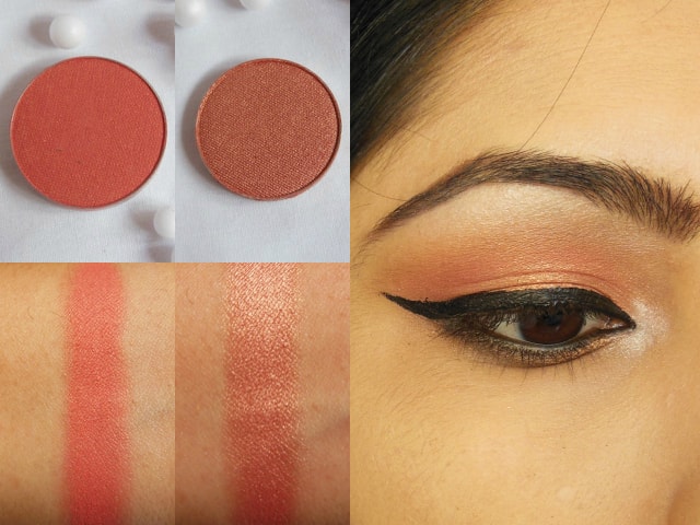 Makeup Geek Eye Shadow Mango Tango and Cosmopolitan Look