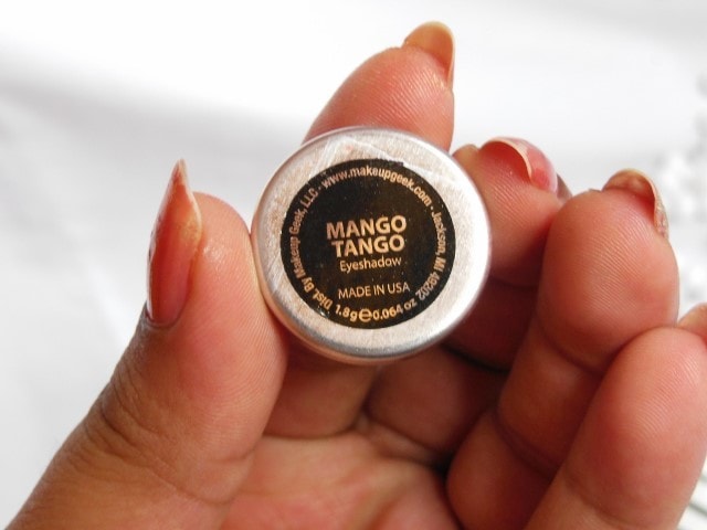 Makeup Geek Mango Tango Eye Shadow
