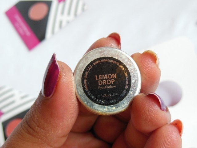 MakeupGeek Eye Shadow Lemon Drop Shade