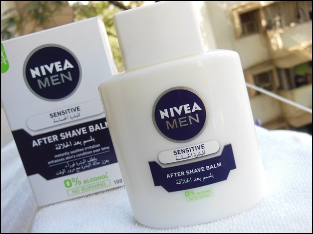 Nivea After Shave Balm as Primer