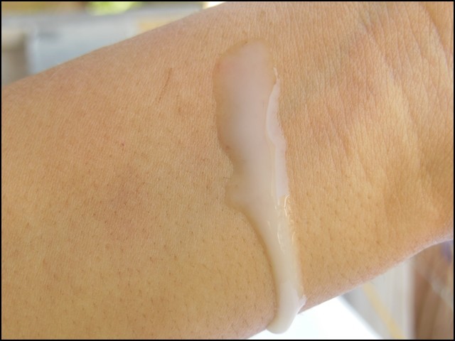 Nivea After Shave Balm as Primer Swatch