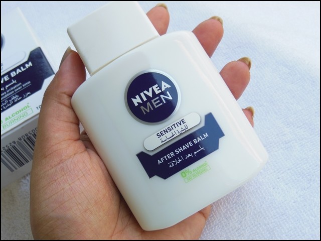Nivea After Shave Balm for Sensitive Skin as Primer