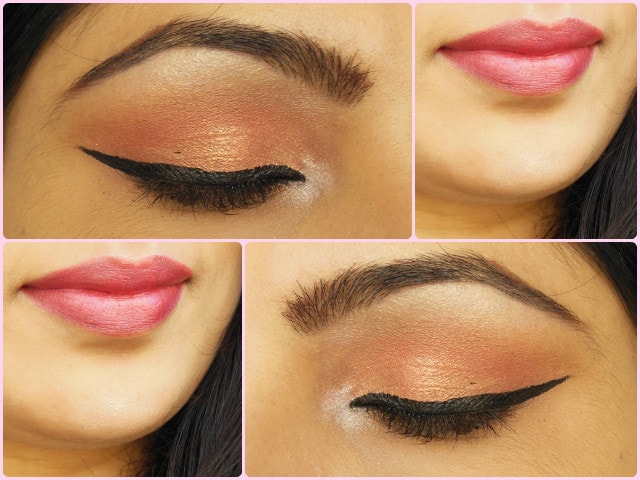 Rose Gold Eye Makeup