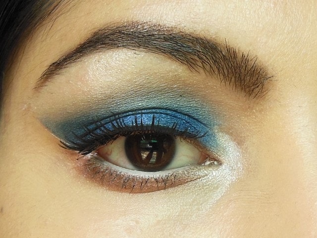 Royal Blue Eye Makeup EOTD 2