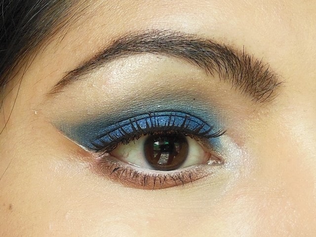 Royal Blue Eye Makeup EOTD