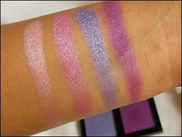 Sedona Lace The Babe Collection Eye Shadow Palette Daniela Swatches