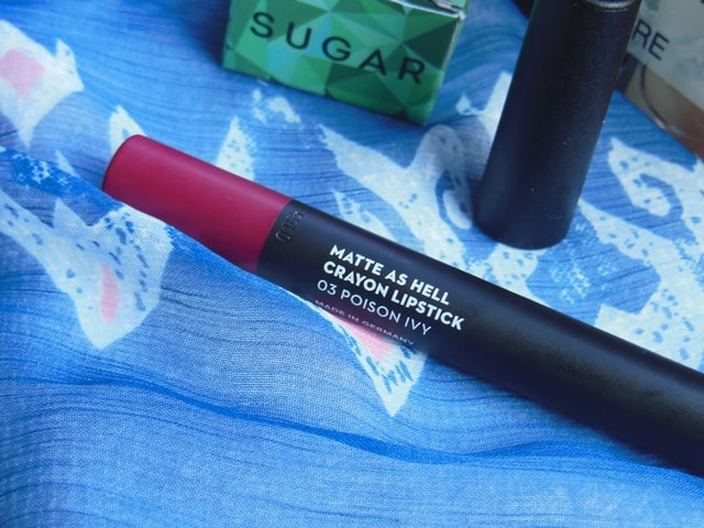 Sugar Matte As Hell Crayon Lipstick - Poison vy
