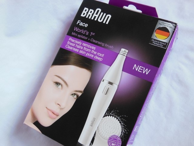 Braun Face Mini Epilator with Cleansing Brush