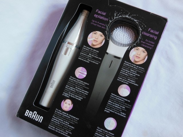 Braun Face Mini Epilator with Cleansing Brush Claims