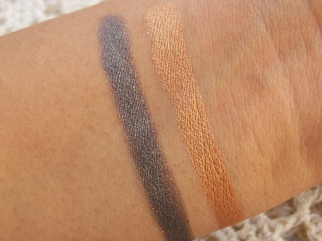 Faces Ultime Pro Eye Shadow Crayons in Night Fever and Dancing Queen Swatch2