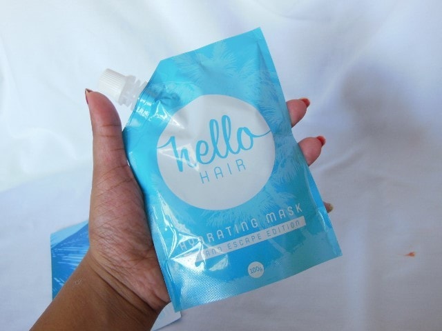 Hello Hair Hydrating Mask Packaging