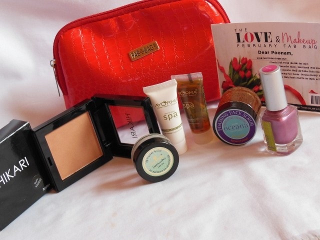 February Fab Bag 2016 Review