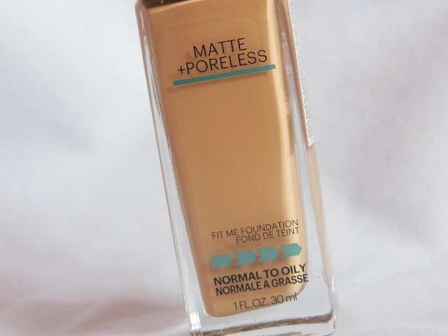 Maybelline Matte+Poreless Fit Me Foundation