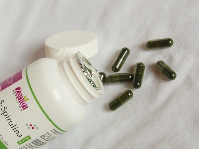 Zenith Nutrition 5-Spirulina Capsules Packaging